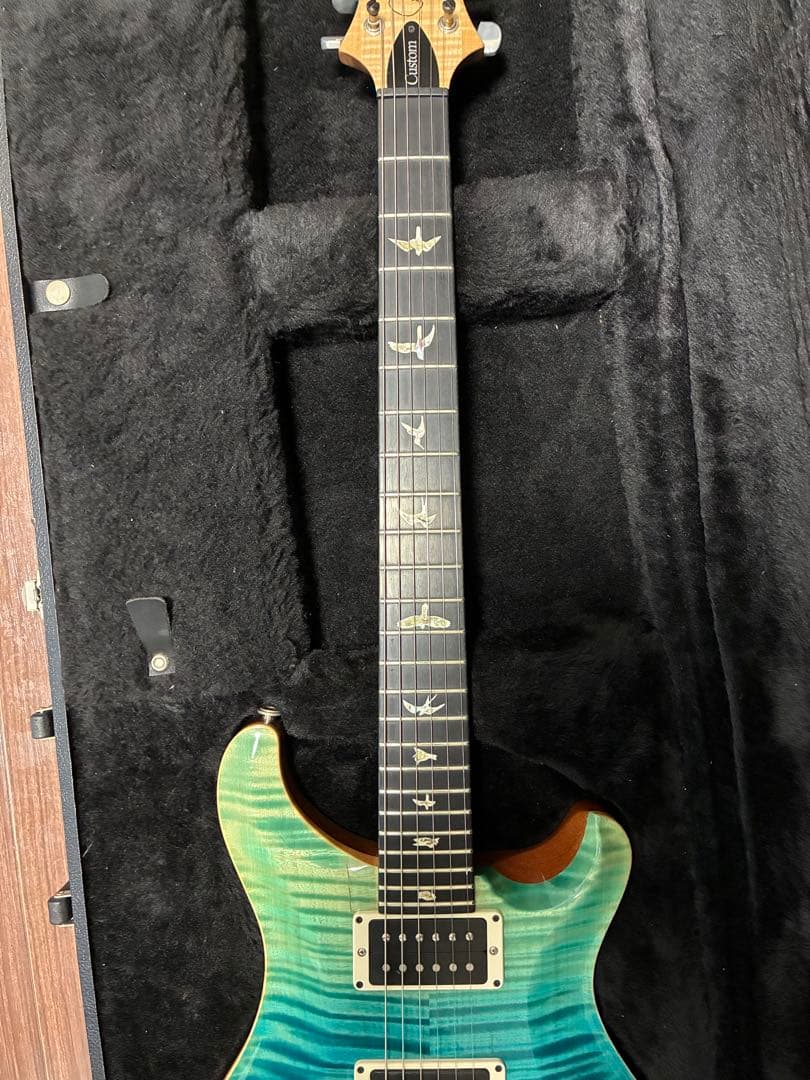 ギター PRS Custom24 10TOP EXP LTD Blue Fade