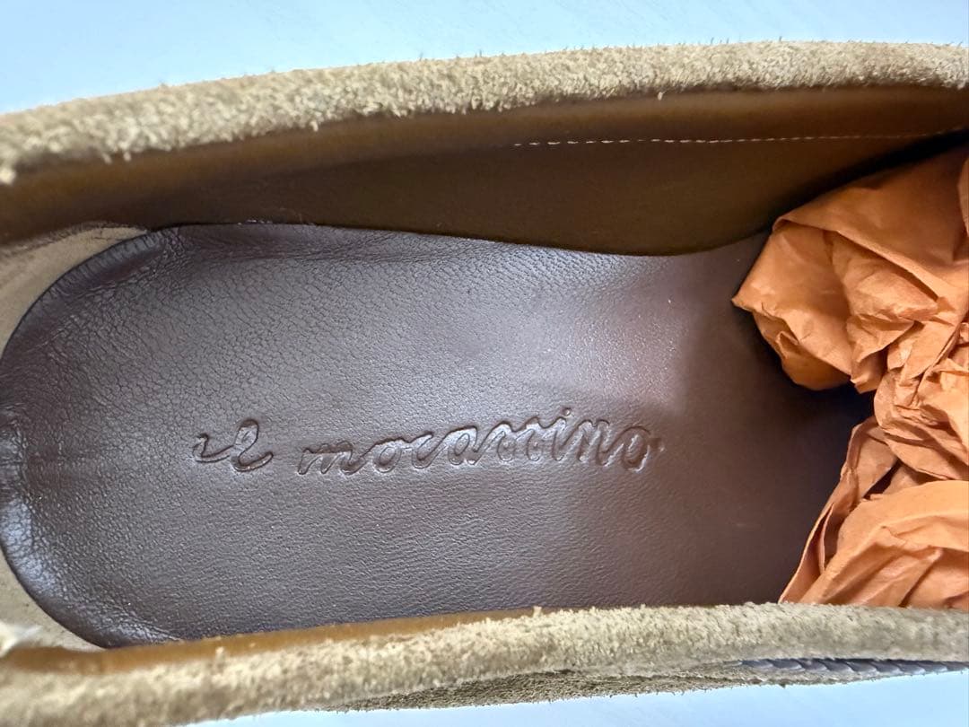 il mocassino オリーブグリーン モカシン