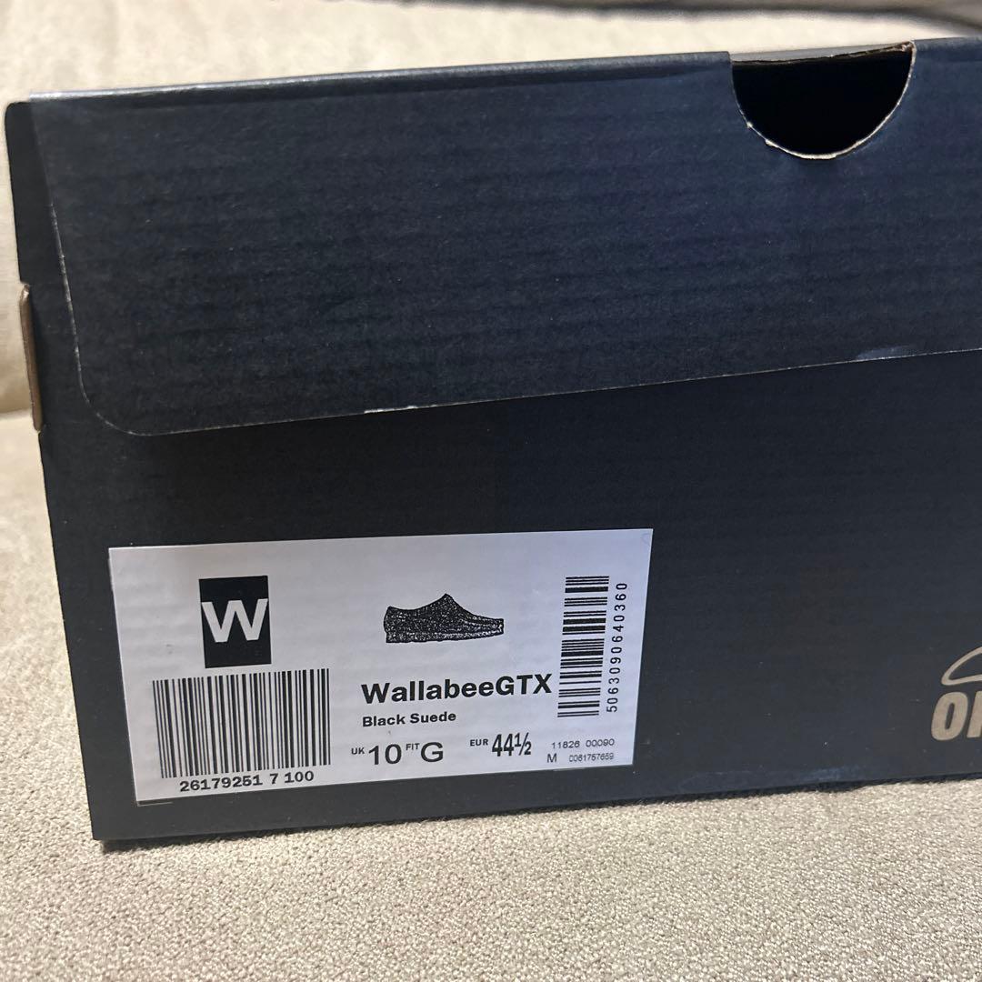 Clarks クラークス ワラビー ゴアテックス GTX UK10ブラック新品