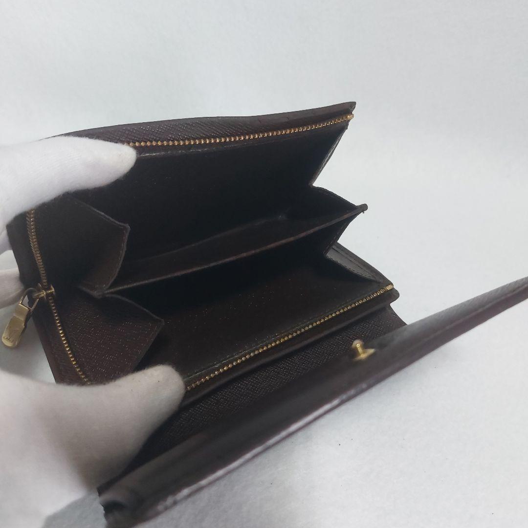 Louis Vuitton　ルイヴィトン ダミエ L字ファスナー二つ折財布