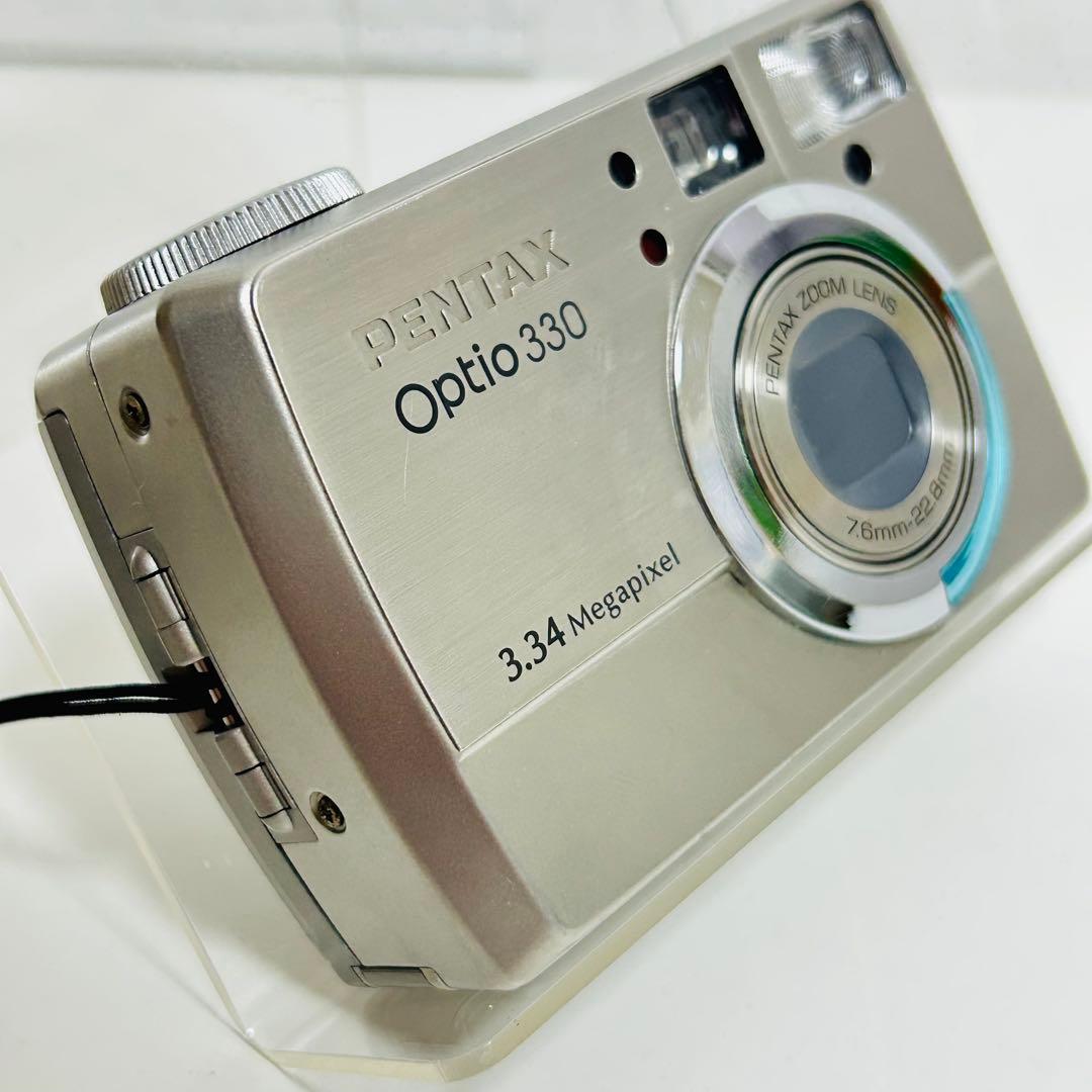 【極美品】PENTAX ペンタックス Optio 330 コンデジ レトロ