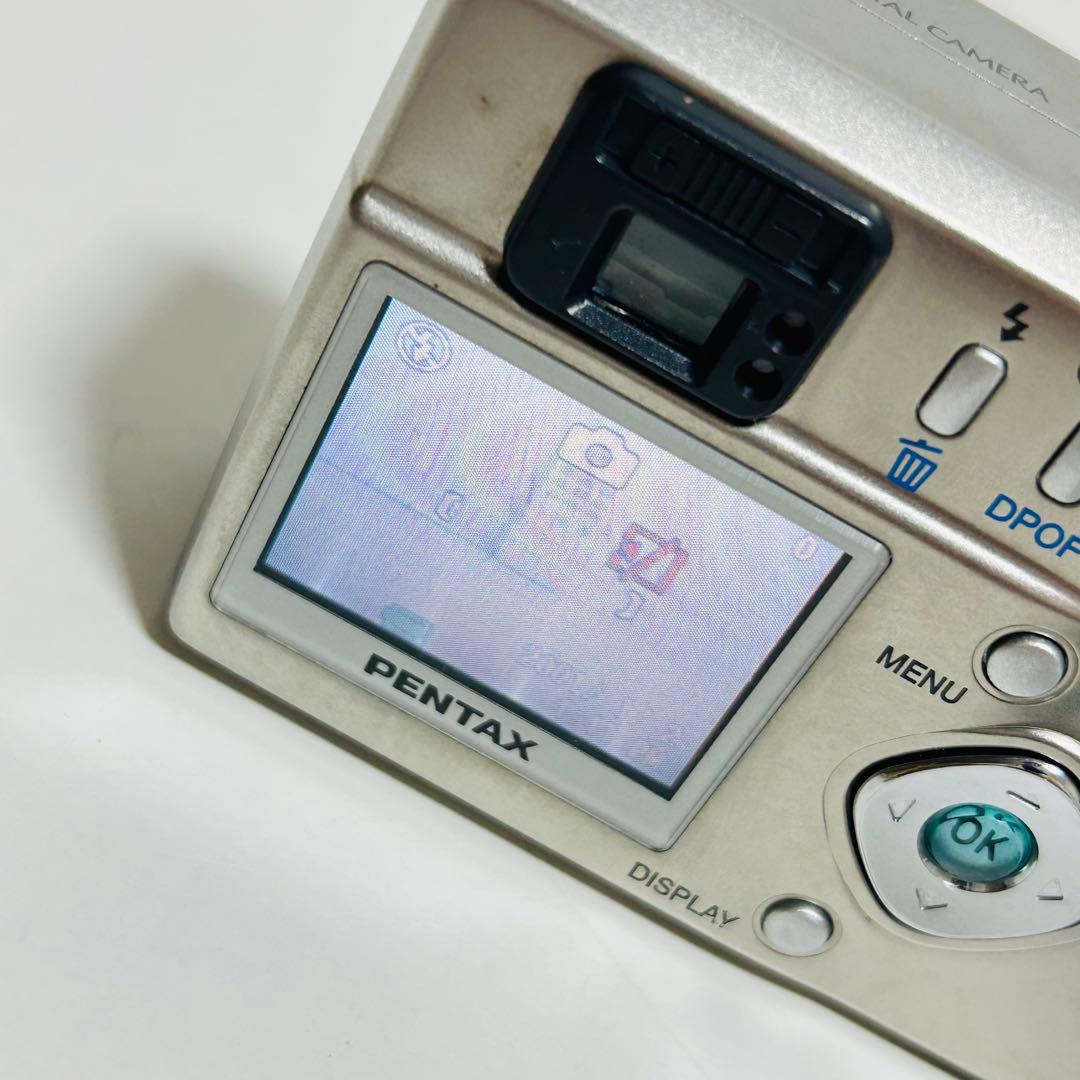 【極美品】PENTAX ペンタックス Optio 330 コンデジ レトロ