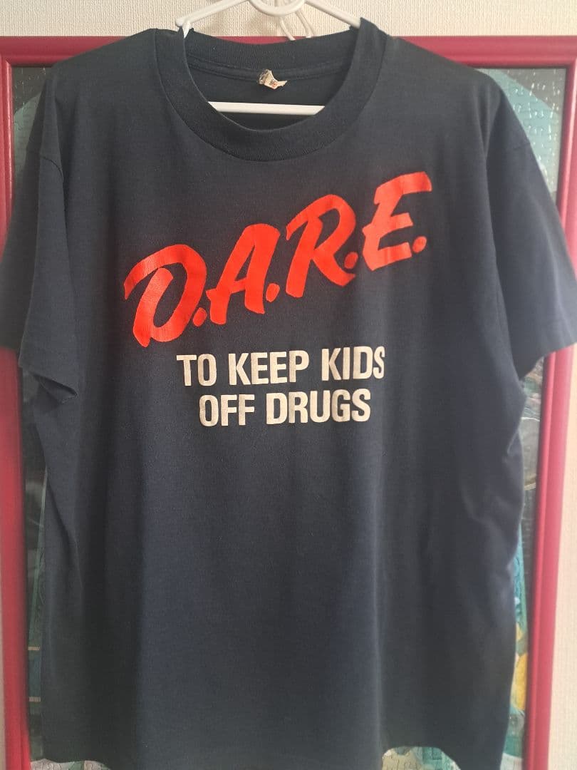 た*る様 90s　USA製　DARE　裾袖シングルステッチ　　スクリーンスターズ