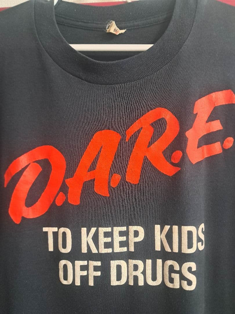 た*る様 90s　USA製　DARE　裾袖シングルステッチ　　スクリーンスターズ