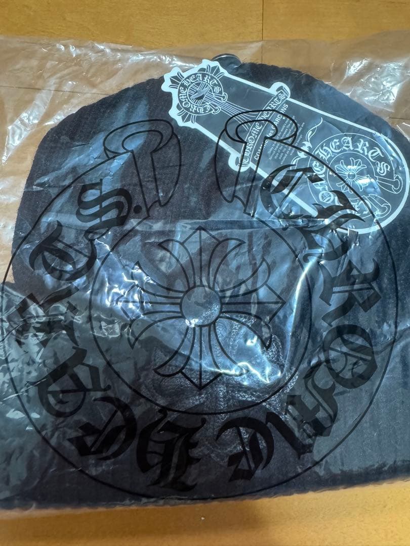 CHROME HEARTS クロムハーツ ニット帽 ビーニー ブラック