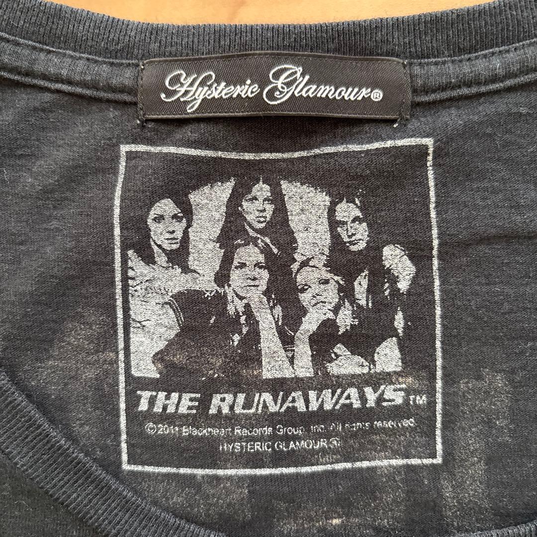 【希少】ヒステリックグラマー The Runaways コラボ Tシャツ 完売品