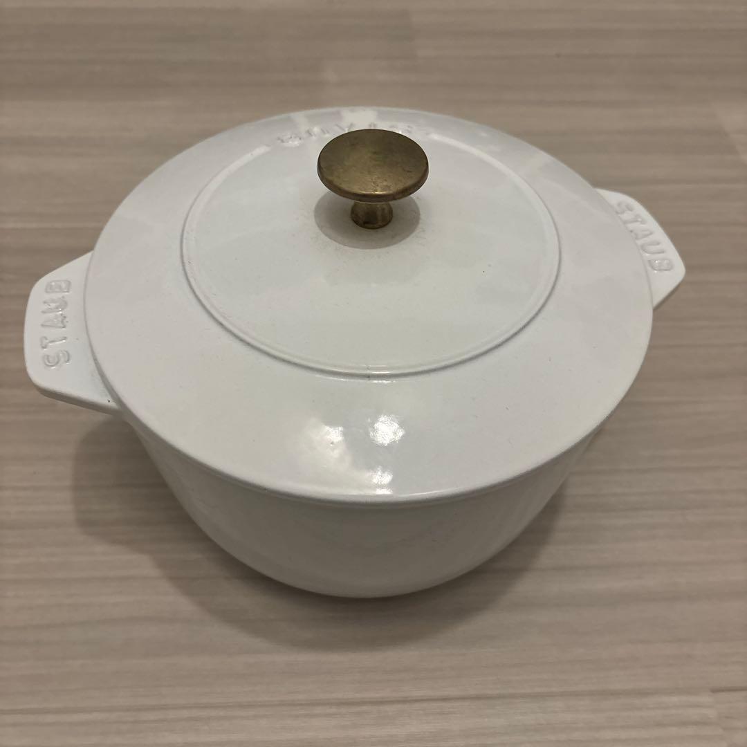 【極美品】staub ココット de GOHAN