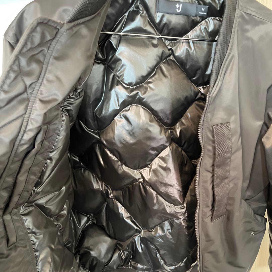 +J ユニクロ　MA-1 カーキ　美品