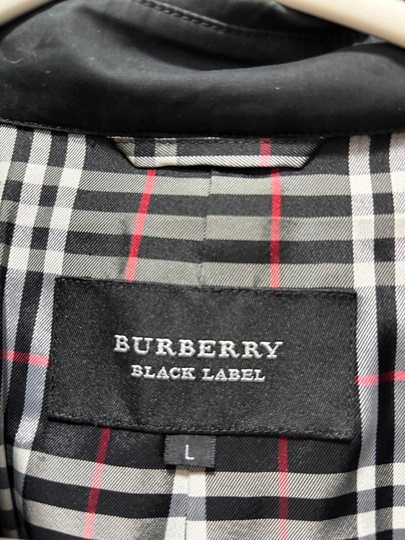 BURBERRY BLACK LABEL ブラックジャケット L