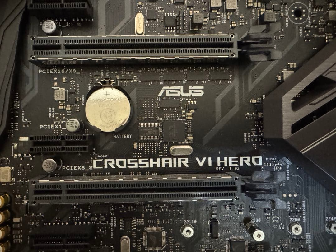 【AM4】X370 マザーボード ROG CROSSHAIR VI HERO