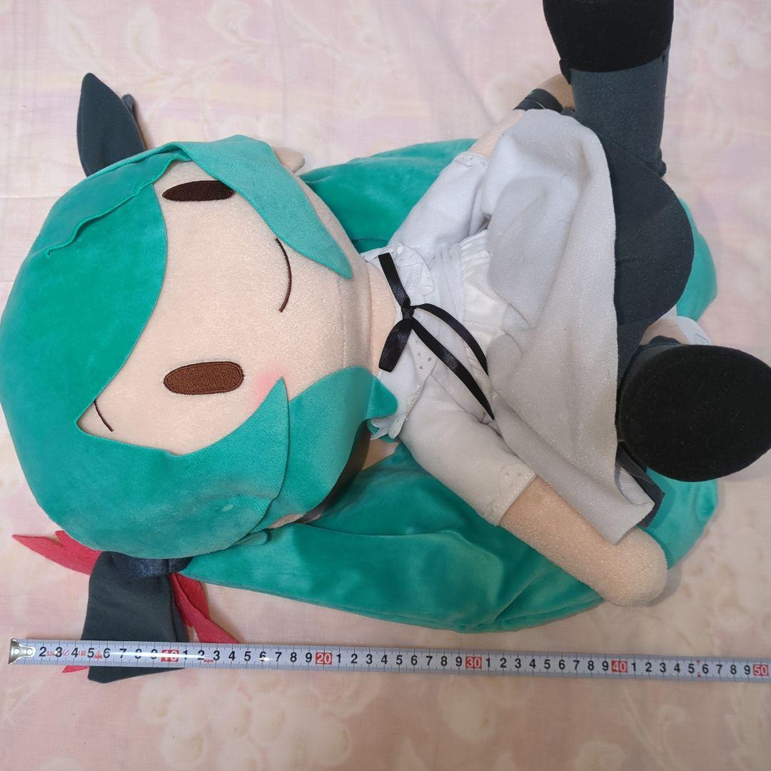 初音ミク シュープリーム ふわふわぬいぐるみ LL 開封済み品