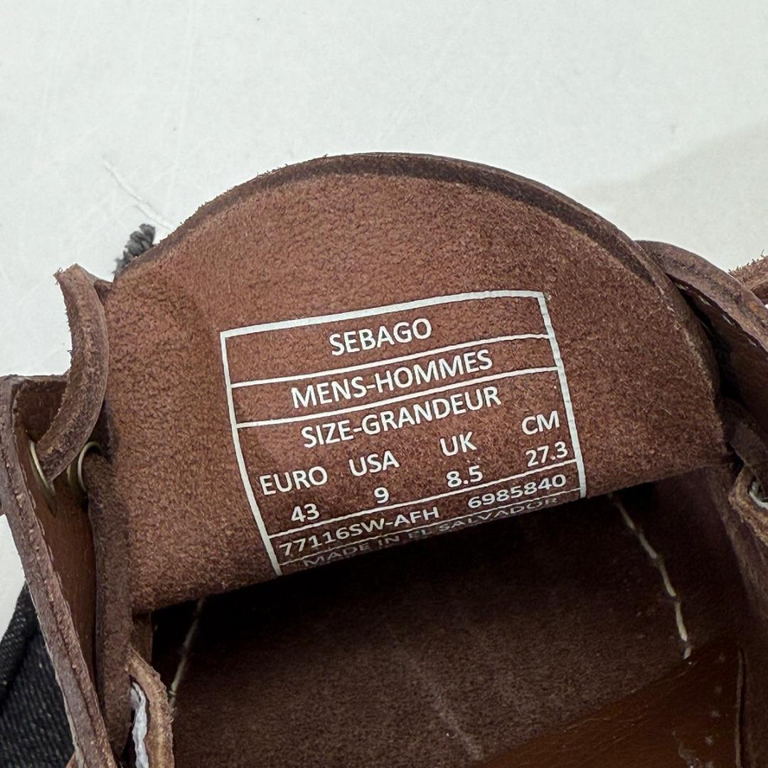 別注アローズ 24ss 新品 SEBAGO デッキシューズ DOCKSIDES
