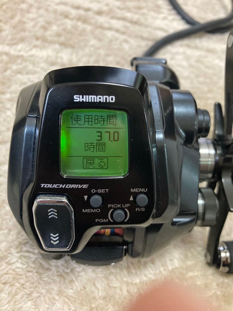 シマノ フォースマスター200DH右巻きダブルハンドル 極上美品