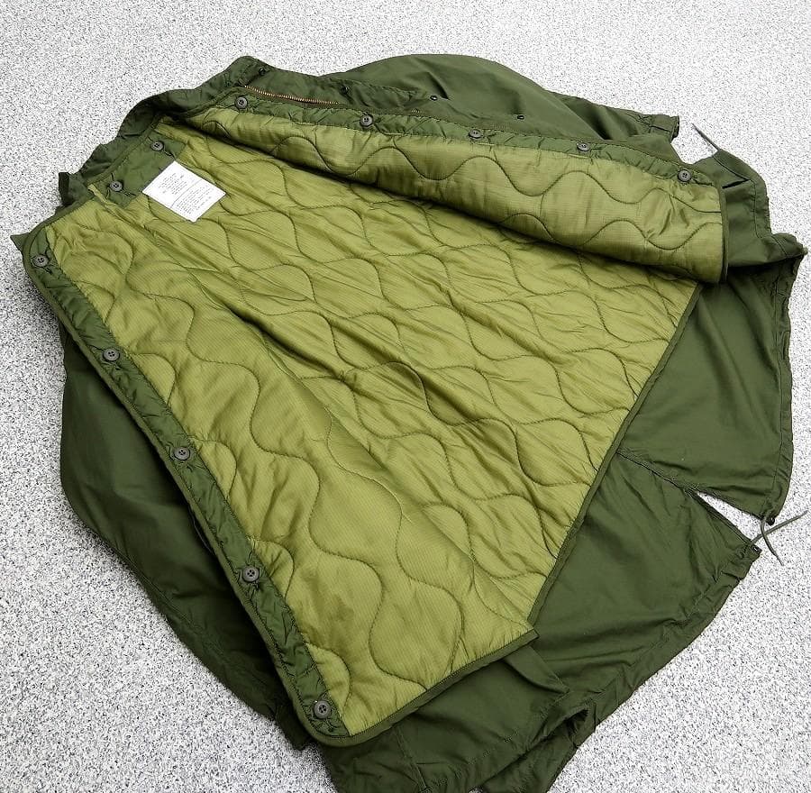 極美 XL 米軍実物 80s M-65 モッズコート ライナー セット ⑥
