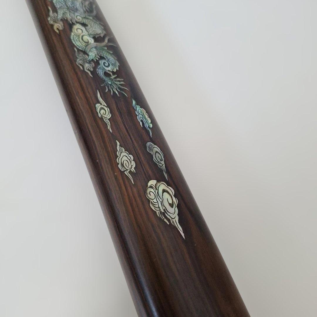 【専用】黒檀 螺鈿細工木刀　大刀 脇差 模造刀