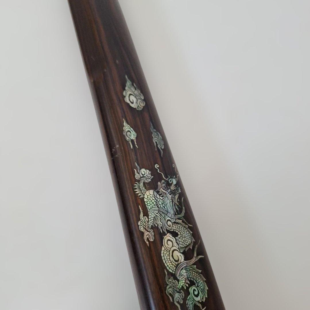【専用】黒檀 螺鈿細工木刀　大刀 脇差 模造刀