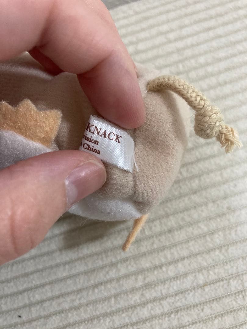(希少) KNICK KNACKニックナックお手玉 ぬいぐるみ ねずみ