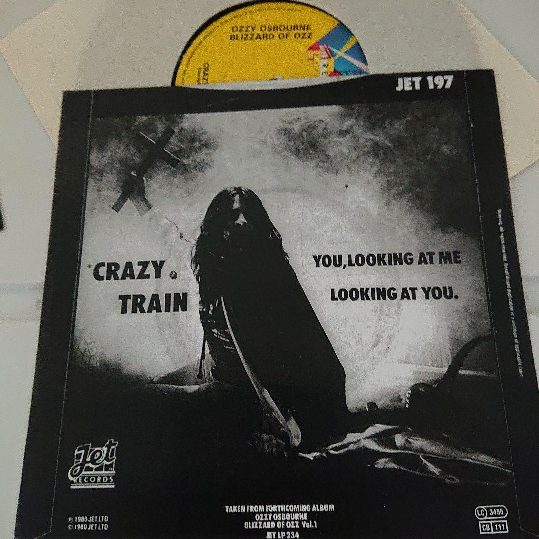 コピージャケット【UK盤】Ozzy Osbourne/ Crazy Train