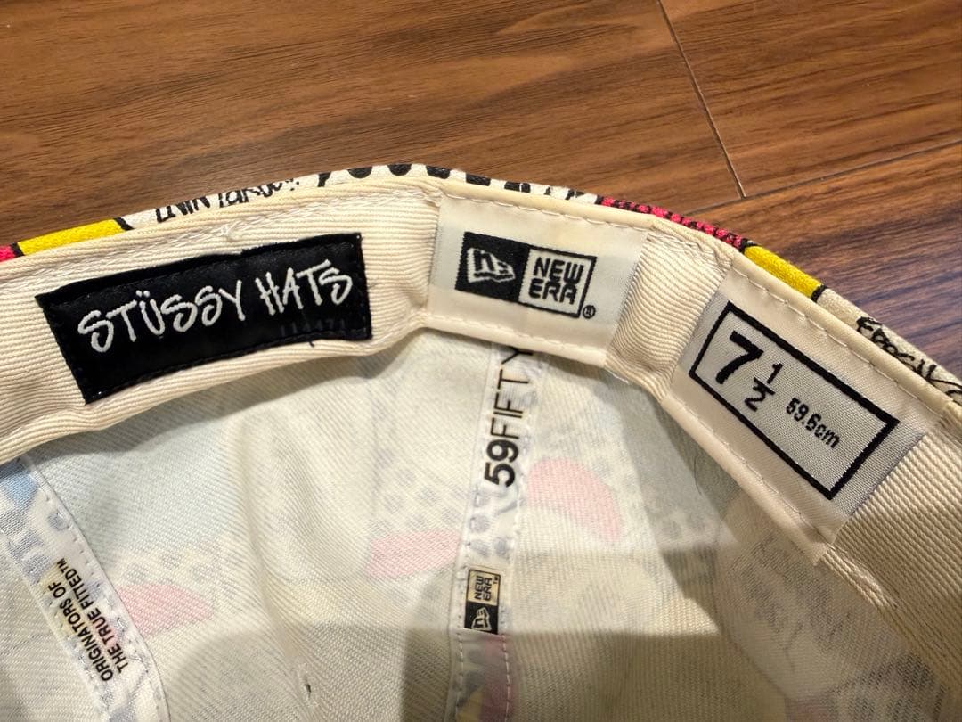 7 1/2 59.6cm stussy ポップバブル New Era