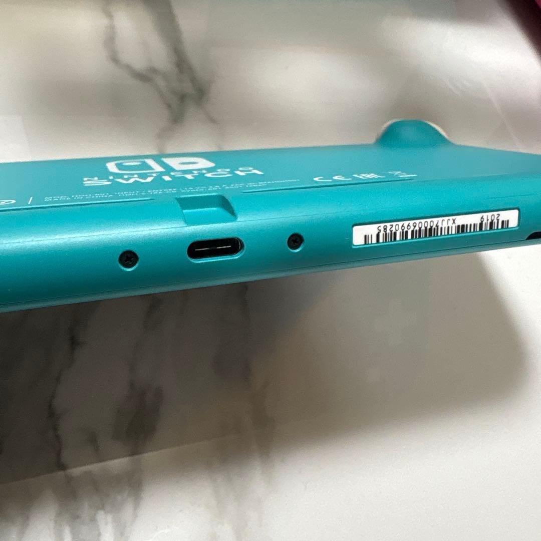 Nintendo Switch Lite ターコイズ　本体+ACアダプタ+ケース