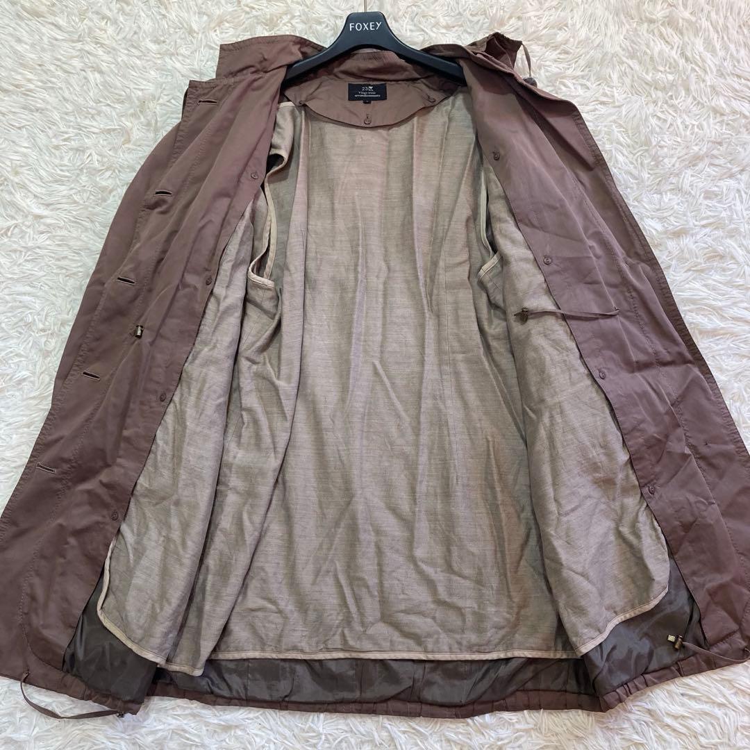 美品　23区　46 ライナー付　モッズコート　フーデット　セーラーカラー　大きい
