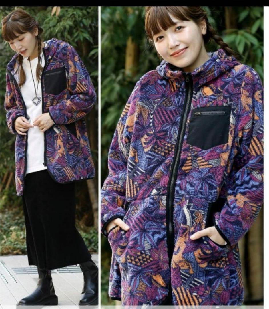 かみっち　TITICACA チチカカ　3WAY モッズコート ロング丈