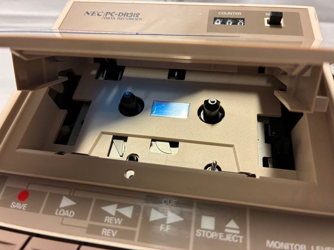 u*n様 動作品　NEC PC-DR213 データレコーダー　カセットプレーヤー