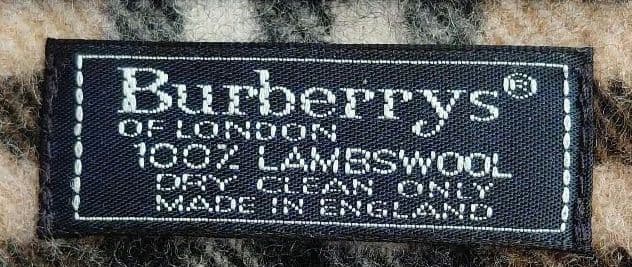 B*u様 【極美品】Burberry ノバチェック柄マフラーラムウール100％