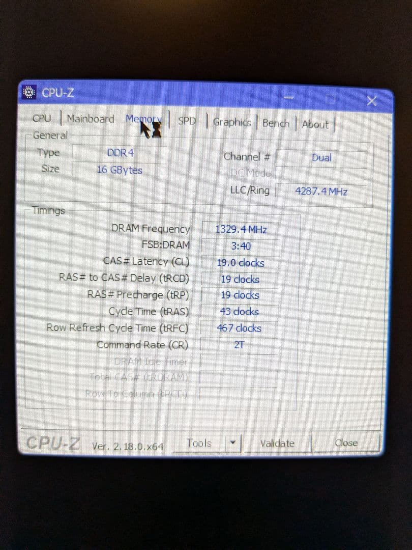 Samsung DDR4 8GB メモリー 2枚組
