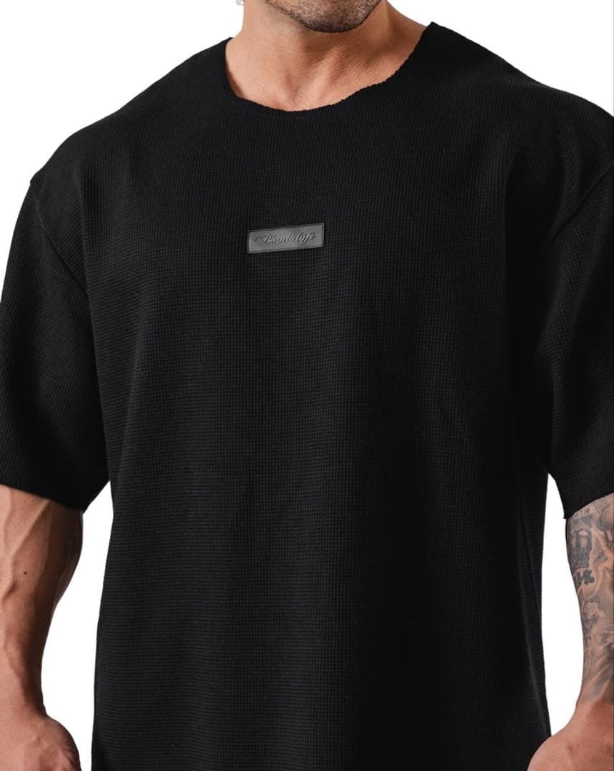 LYFT Thermal Wappen Extra Big TシャツBlack