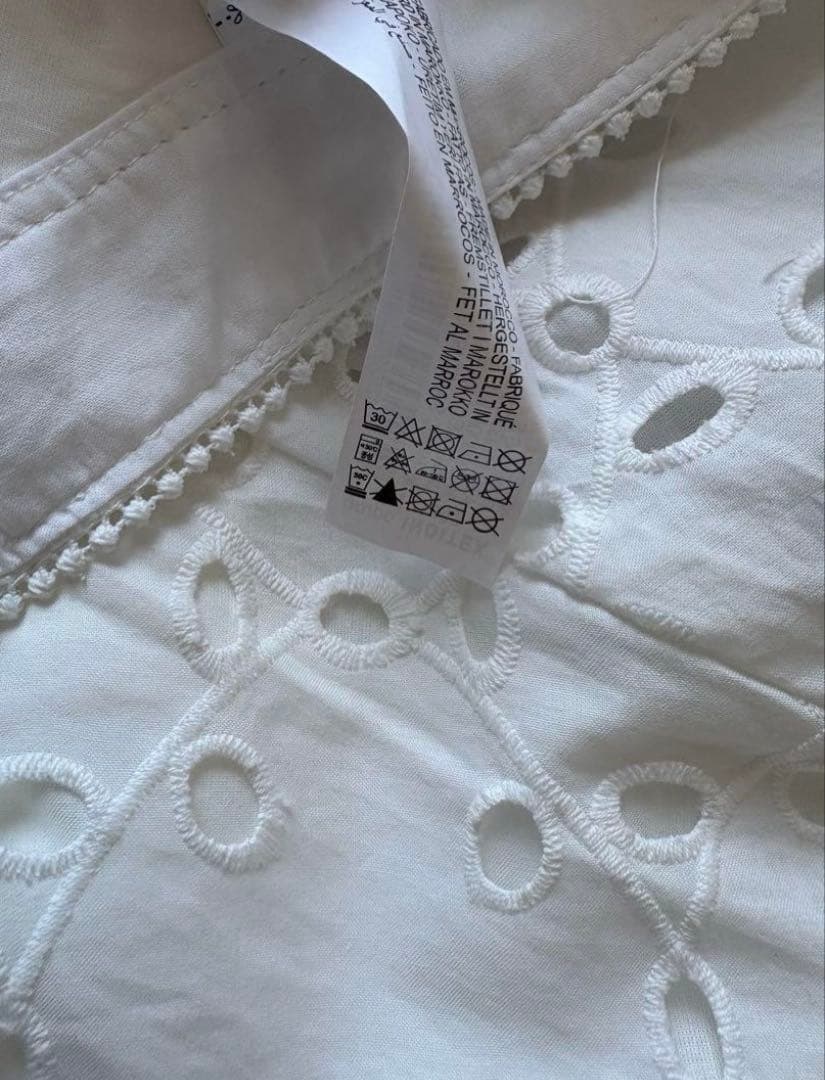 ZARA 新品　刺繍ロングスカート Aラインスカート