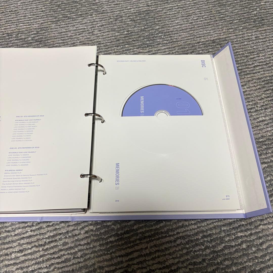 BTS MEMORIES OF 2018 DVD トレカ ジミン テテ セット