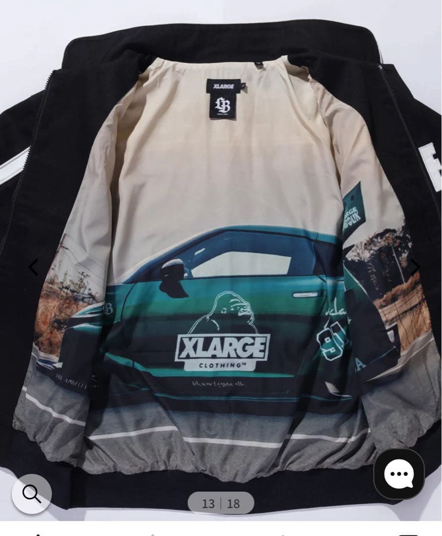 u*1様 XLARGE LIBERTY WALK ジャケット XL 完売品、入手