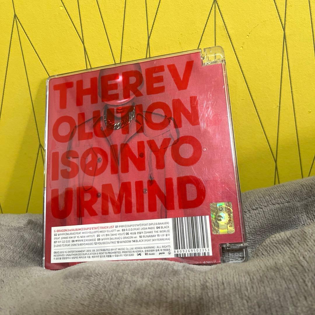 K-POP・アジア G-DRAGON 2ND ALBUM COUP D'E TAT CD 2set