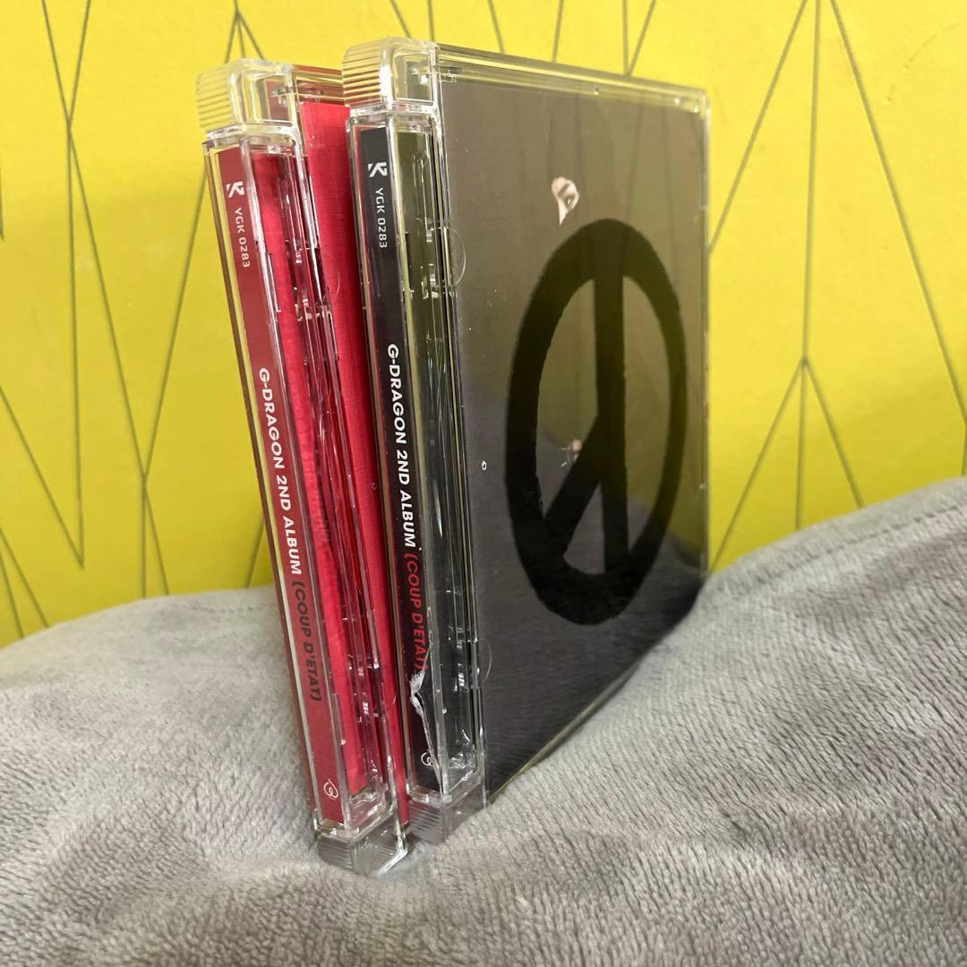 K-POP・アジア G-DRAGON 2ND ALBUM COUP D'E TAT CD 2set