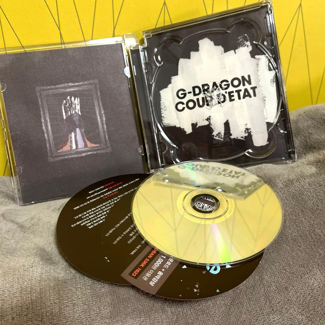 K-POP・アジア G-DRAGON 2ND ALBUM COUP D'E TAT CD 2set