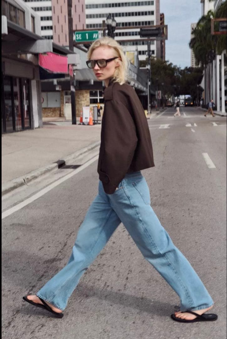 ZARA ショートトレンチコート　2026 春