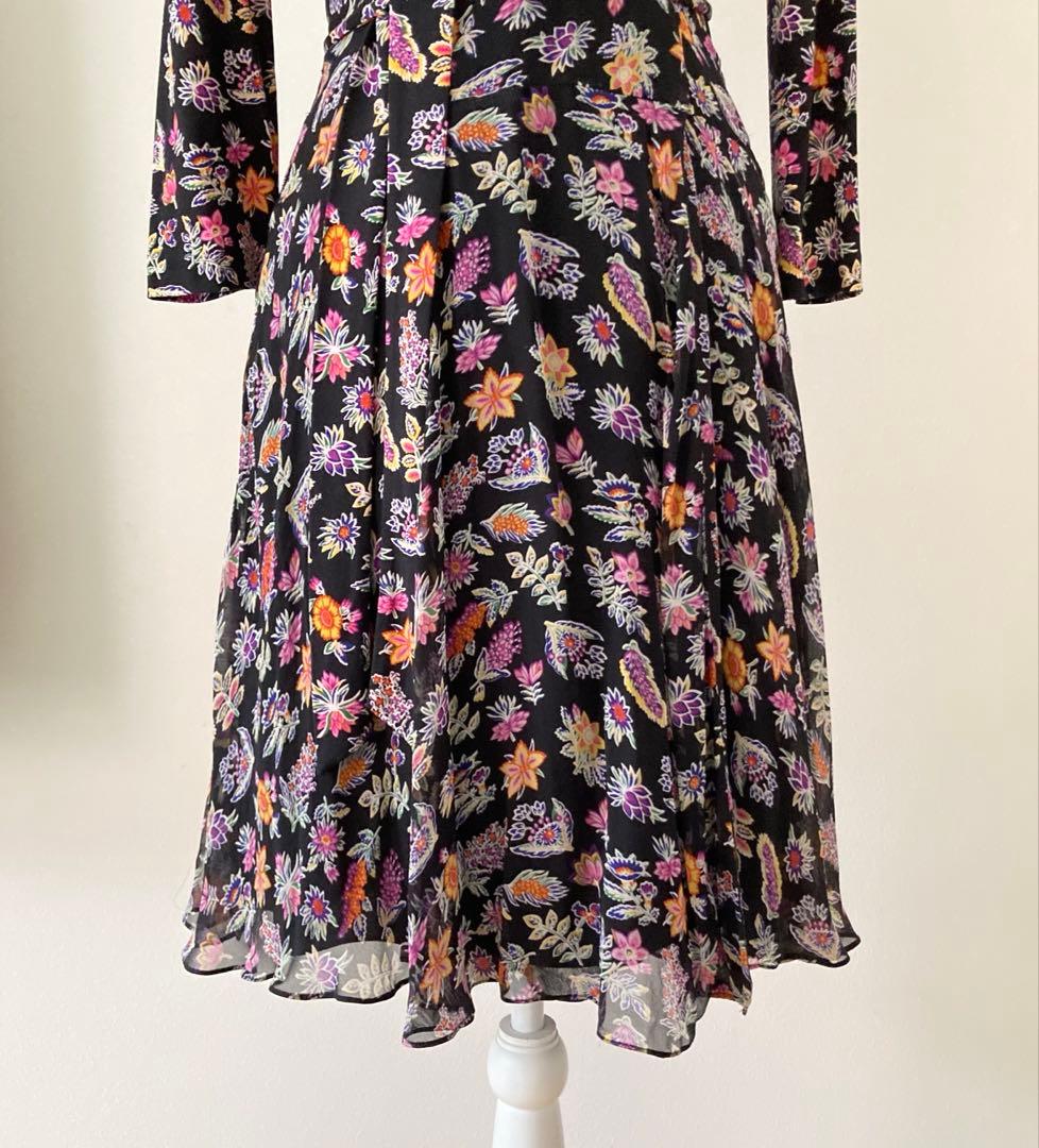 美品　6 Diane Von Furstenberg M ラップドレス