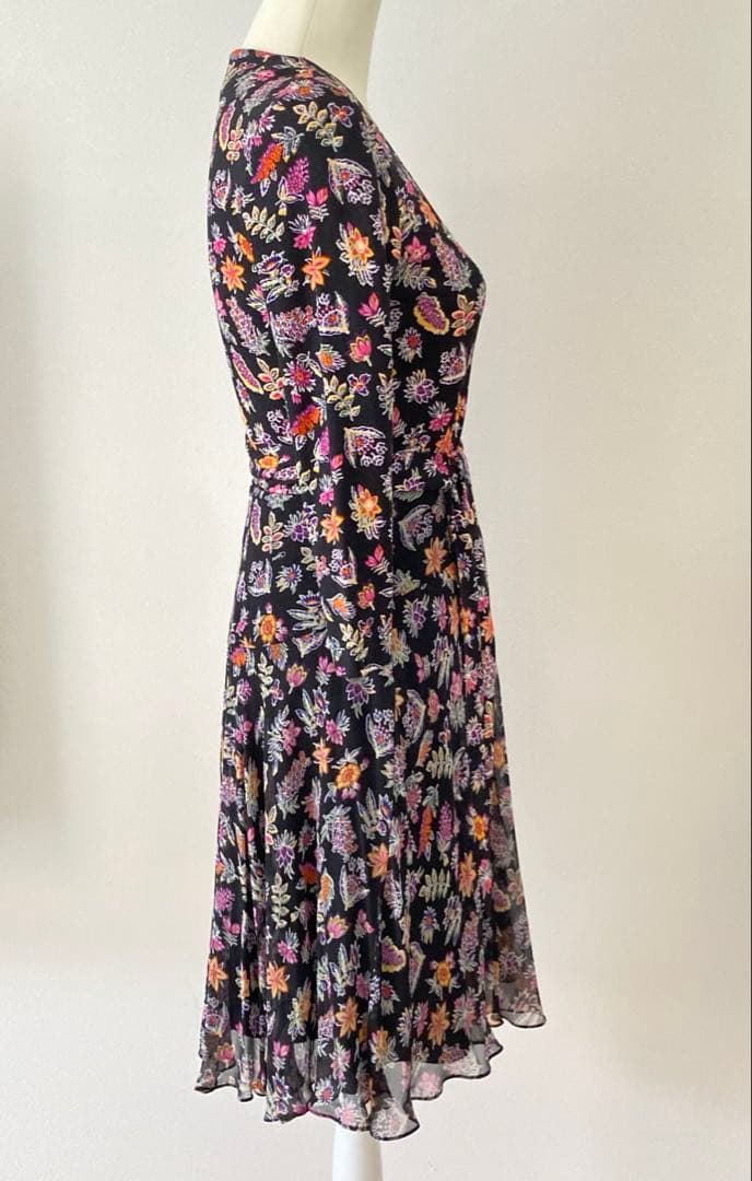 美品　6 Diane Von Furstenberg M ラップドレス
