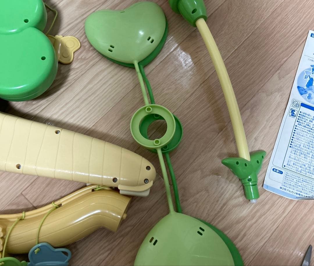 【美品】くまのプーさん　えらべる回転6WAYジムにへんしんメリー　プーメリー