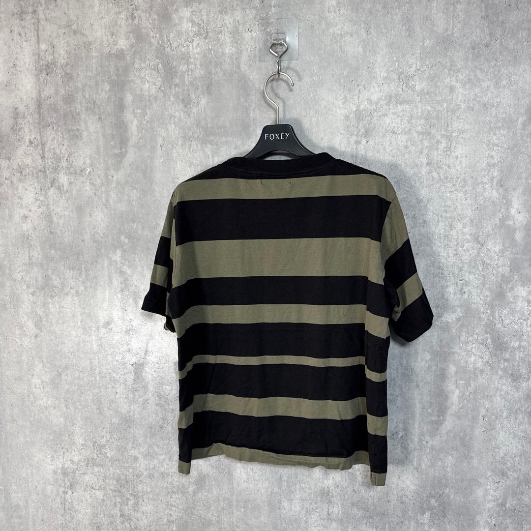 MARGARET HOWELL COTTON LINEN ボーダーTシャツ 2