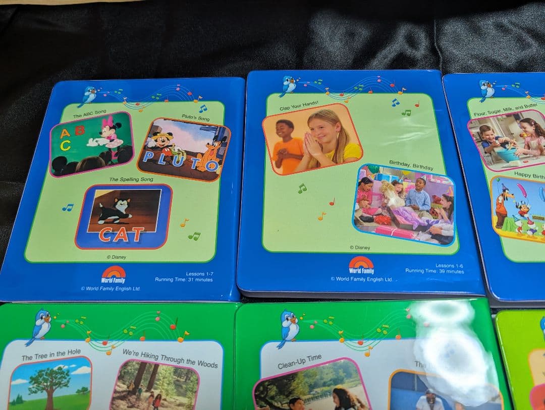 ディズニー英語システム ストレートプレイDVD 12巻セット 　新子役