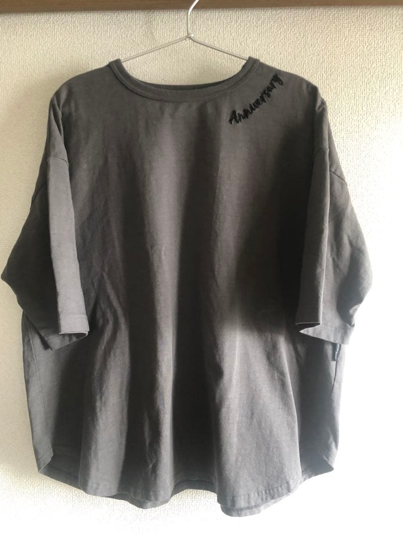 nest Robe 【UpcycleLino】度詰め天竺刺繍Tee