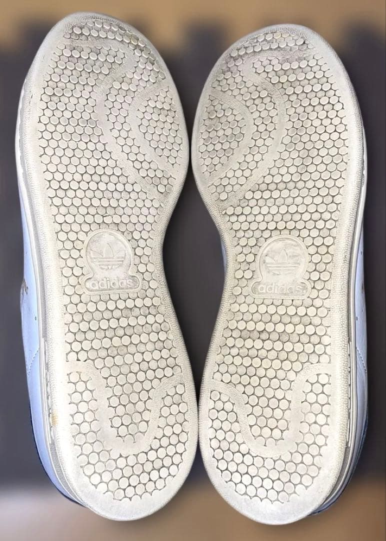 adidas STAN SMITH CF 27.5cm ネイビー ベルクロ 靴