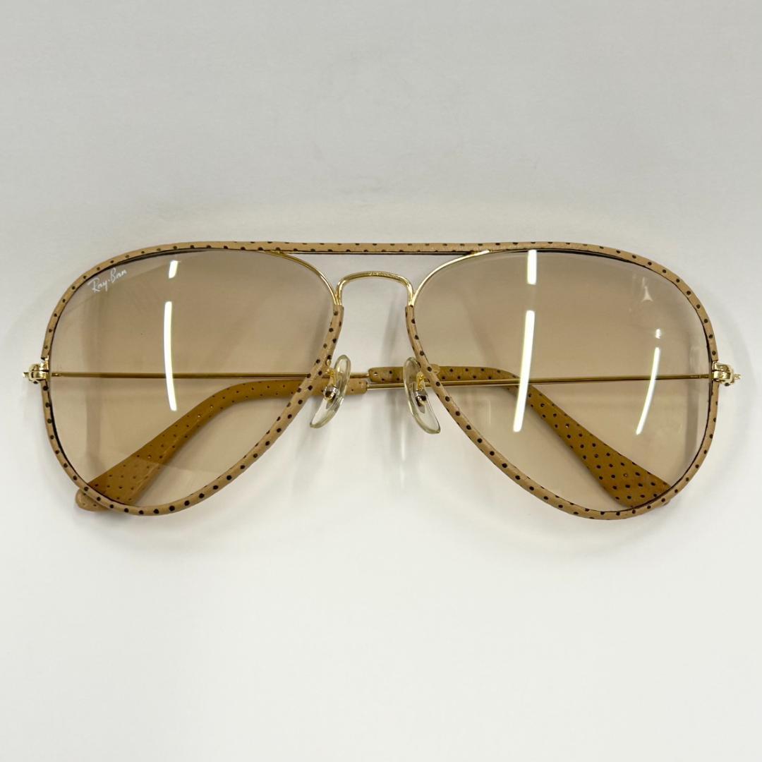 Ray Ban　レイバン　LEATHERS　AVIATOR　ビンテージサングラス