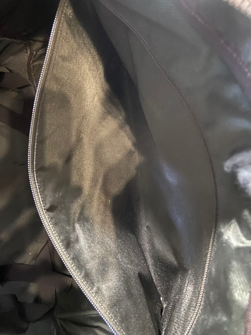 極稀少 GUCCI ボストンバッグ　GG スプリーム　レザー　PVC 大容量