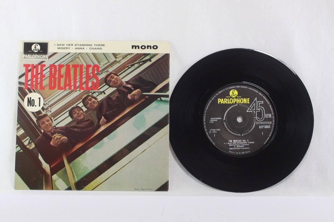The Beatles The Beatles' No.1 EP UK版mono
