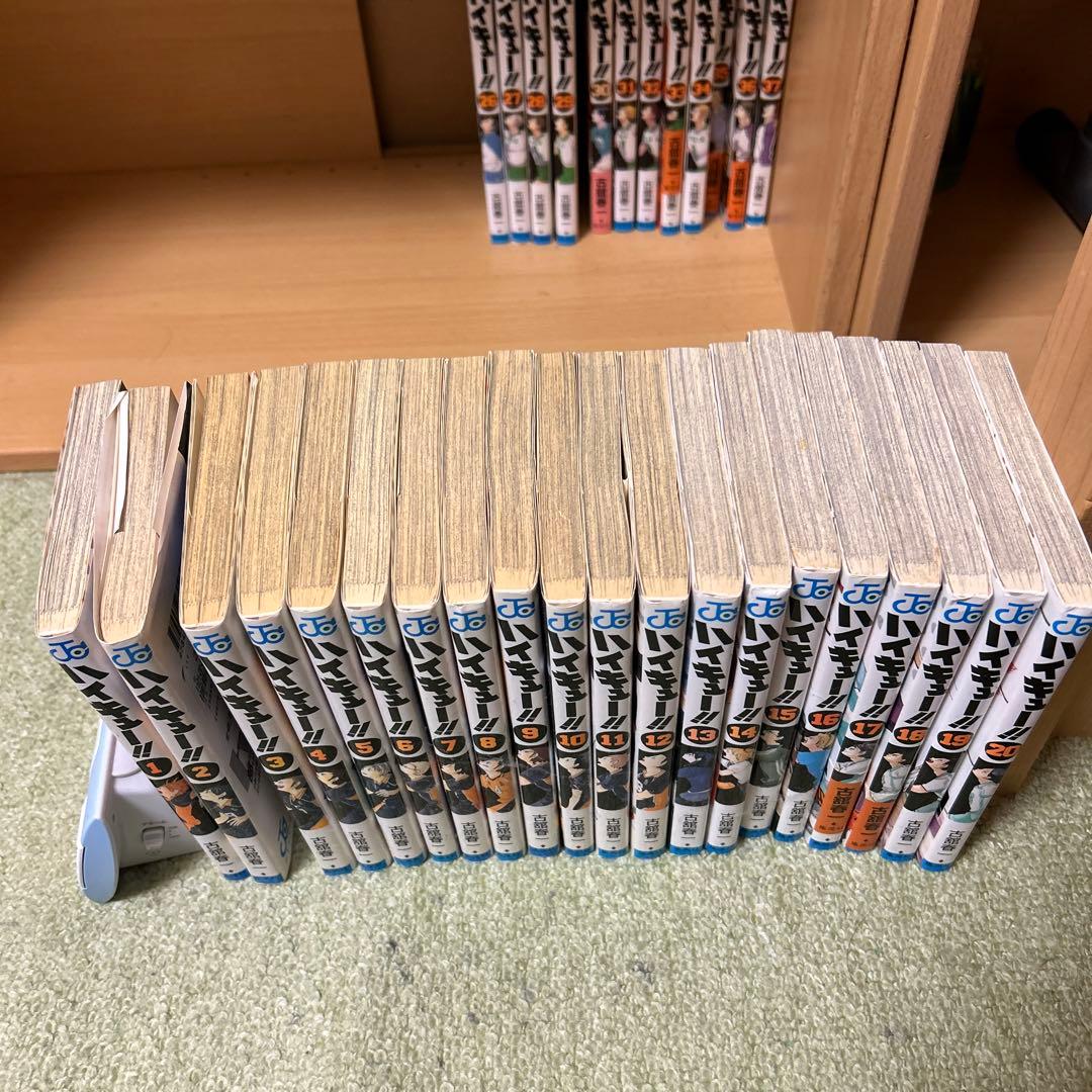 ハイキュー漫画全巻、小説4巻、映画特典、ガイドブック
