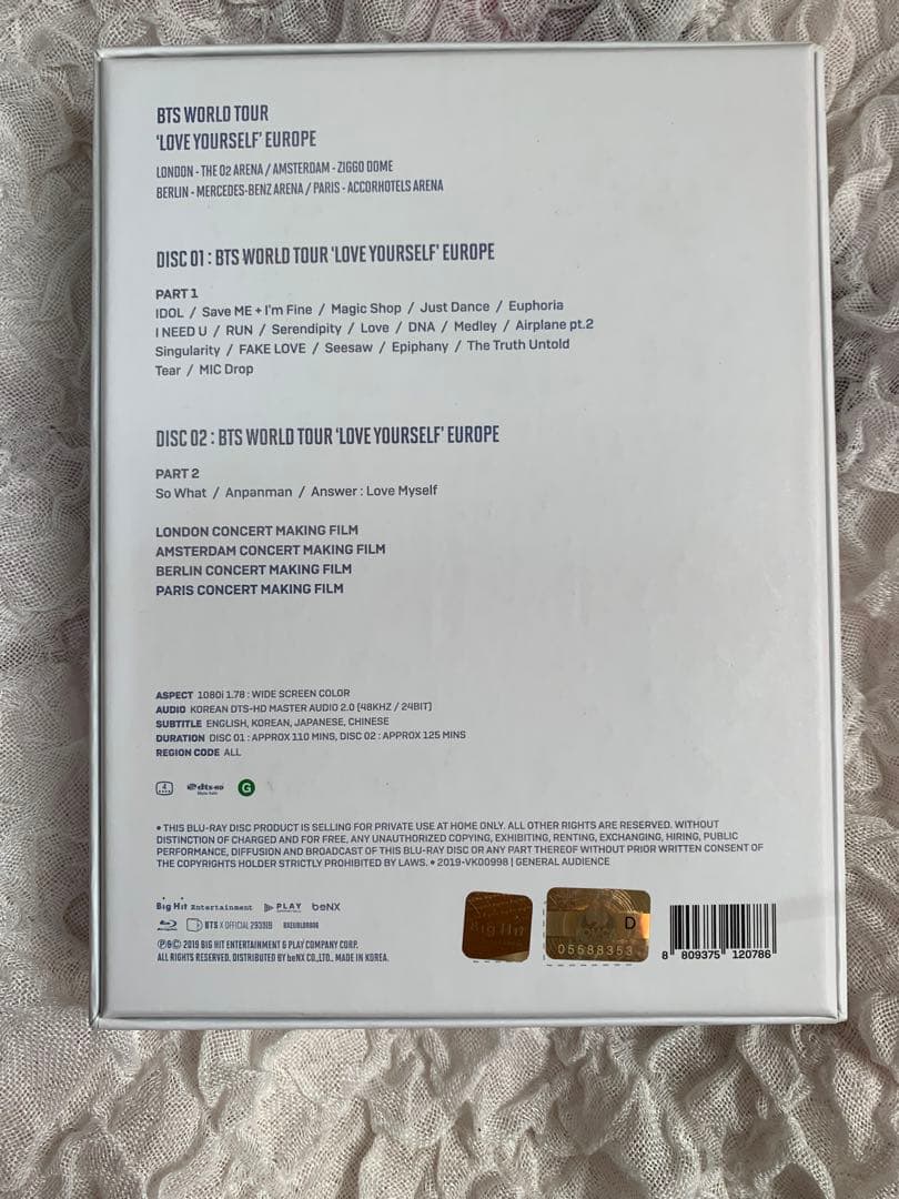 K-POP・アジア bts Blu-ray