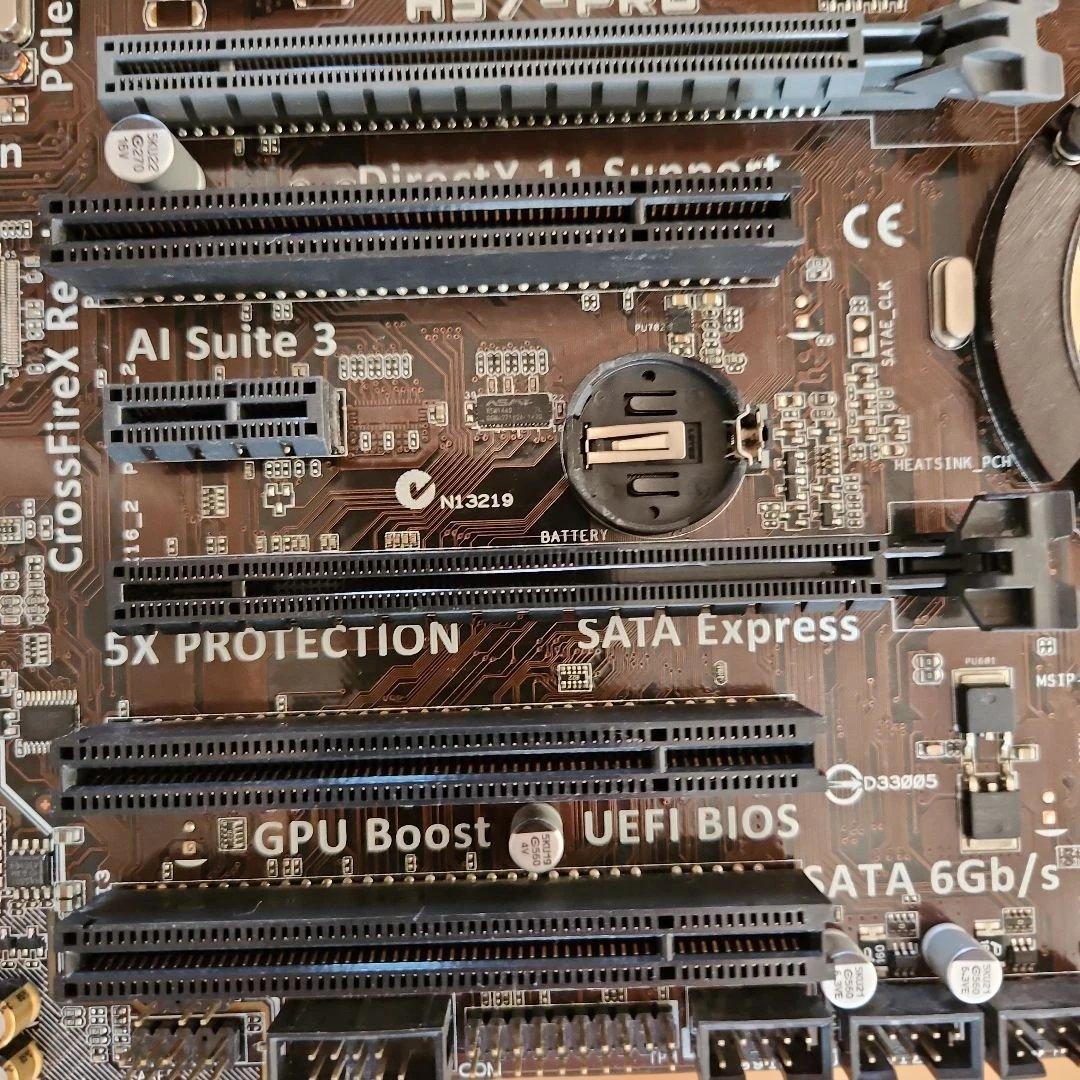 マザーボード ASUS H97-PRO + Intel Core i5-4690K
